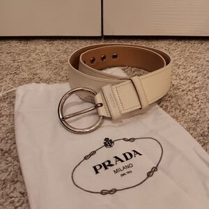 Prada Leather Belt